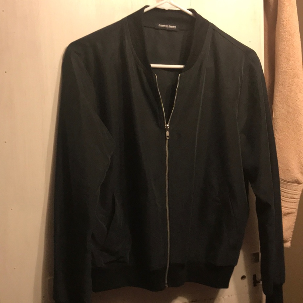 American apparel bomber jacket